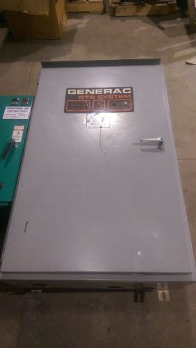 Generac GTS System 200amp transfer switch