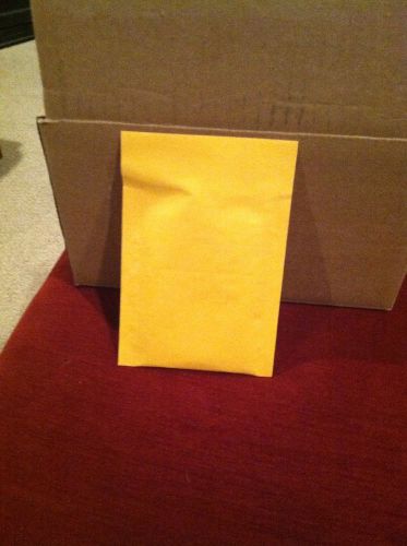 35 #00000 Kraft Bubble Mailers 3.4x5.5 Trading Card Padded Envelope 3.4 x 5.5