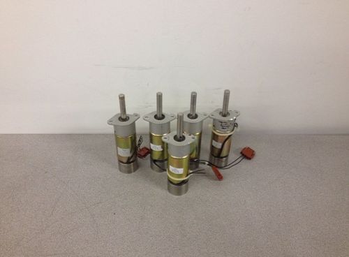 Qty5 lot msa solenoid tube 8439 w/ piston pusher for sale