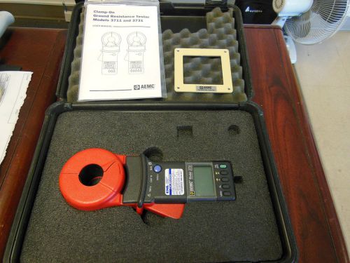 AEMC 3731 Clamp-on Ground Resistance Tester