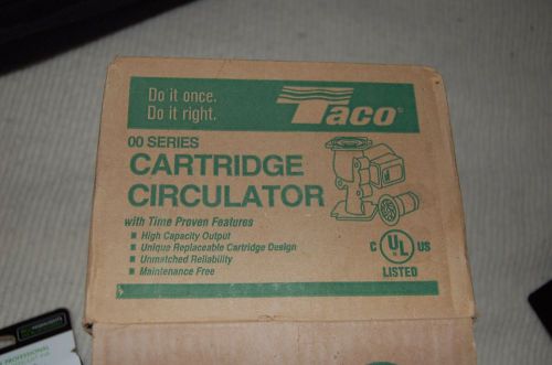 NEW TACO circulator pump 007-F5