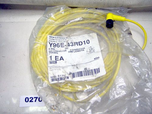 (0270) Omron Sensor Cable Right Angle Y96E-43RD10