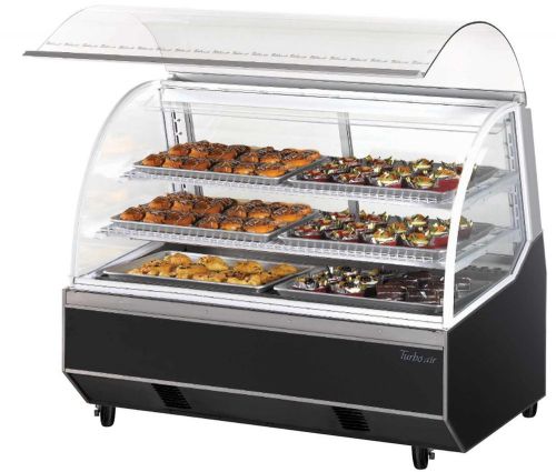 Turbo air 14.5 cu.ft curved glass bakery display case non-refrigerated tb-4 for sale