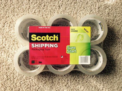 Scotch Shipping Packaging Tape Sure Start
