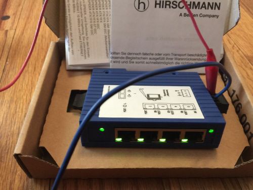 HIRSCHMANN Spider-4TX/1FX Eithernet/Fiber Switch New In Box