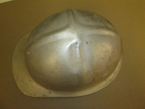 Vintage Aluminum Safety Helmet