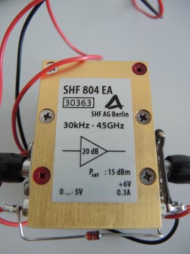 SHF Ultra Wideband Amplifier 30KHz-45(65GHz)