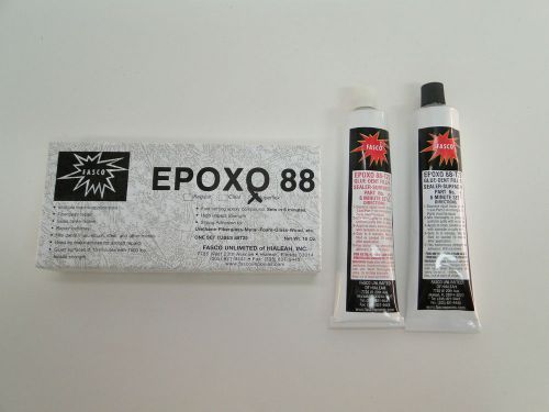 Fasco Epoxo-88 Fast Set Epoxy Paste Adhesive Superflex 7oz tube
