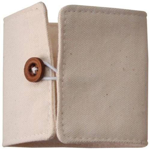 Alterable Canvas Cuff With Elastic Loop &amp; Button-7.1&#034;X2.6&#034; Flat, 2.4&#034; Diamete...