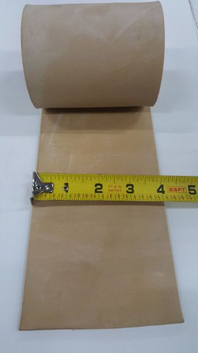 Tan gum rubber roll 1/2x4&#034;x10ft for sale
