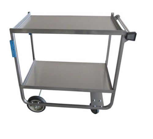 Stainless Steel Utility Cart, 2 Shelves - 33&#034; x 21&#034;, holds 700lbs BBKC-2133S-2H