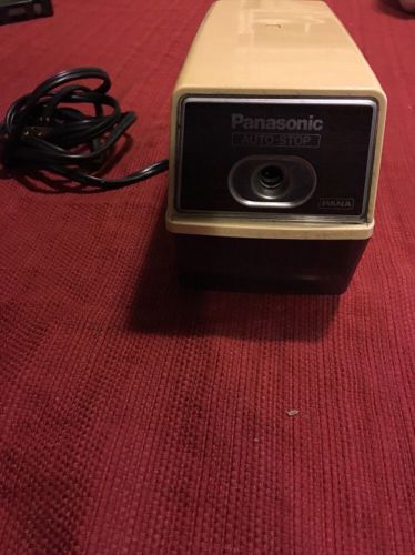 Panasonic Electric Pencil Sharpener with Auto-Stop  KP-100N