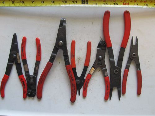 Aircraft tools Proto / Milbar snap ring pliers (some need tip replacement)