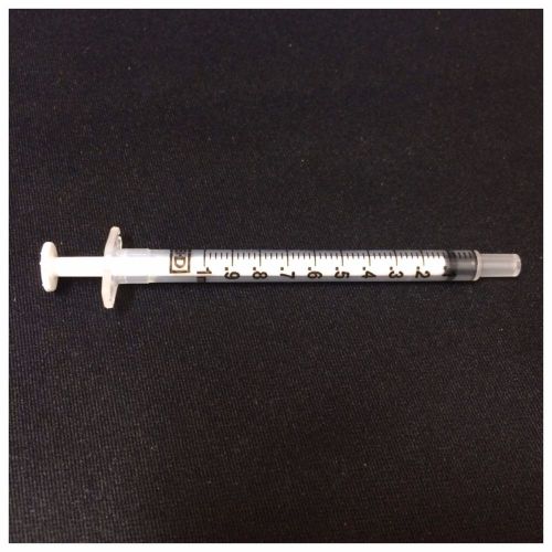 5 pack - 1ml bd oral medicine syringe with caps for sale