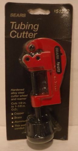 Sears951272 tubing cutter 1/8&#034;to1-1/8&#034;copper brass aluminum tubing plumbing tool for sale