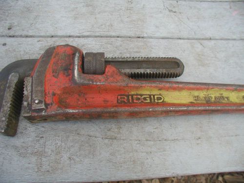 36 INCH RIDGID PIPE WRENCH USED