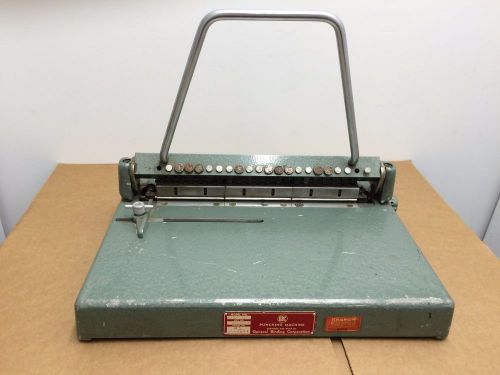 GBC General Binding Corporation 12-D 563453 Punching Machine