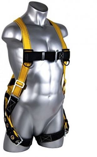Guardian Fall Protection 1703 Velocity Economy Harness HUV Pass Thru Chest And