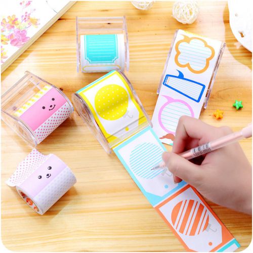 Sticker Post It Bookmark Marker Memo Flags Index Pad Tab Sticky Notes Dispenser
