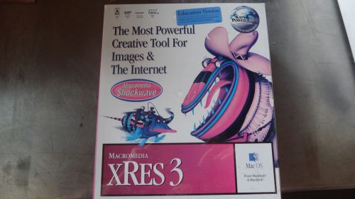 Macromedia XRes 3