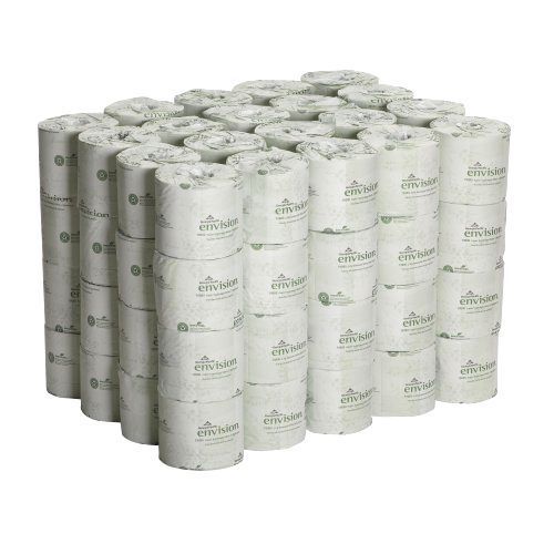 Georgia-Pacific Envision 19880/01 White 2-Ply Embossed Bathroom Tissue New