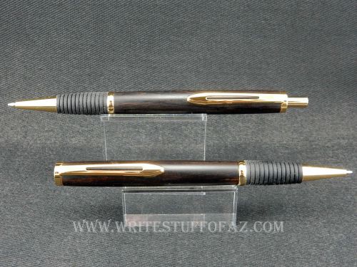 Longwood Pen and Pencil Set in African Blackwood FATHERS DAY