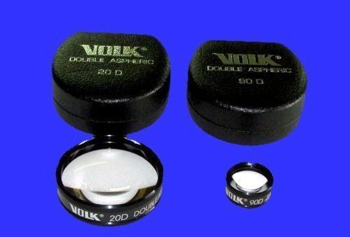 Volk Diagnostic Lens 20D &amp; 90D original lenses USA Made LHS EHS 7