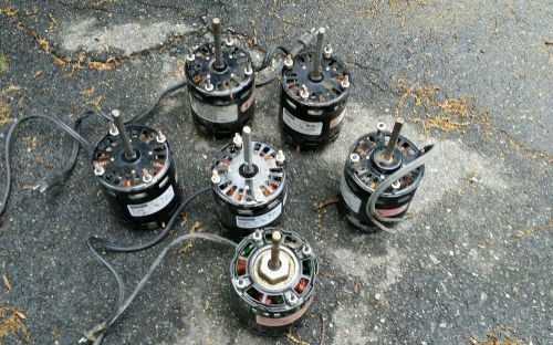 6 Bohn evaporator motors Fasco Industries d1126 and magnetek.