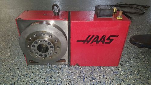 Haas HRT 210 A6 CNC 4th Axis Rotary Table Indexer Brush 17 Pin 160 310 RED