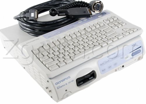Olympus cv-180 processor complete with keyboard, pigtail and cable for sale
