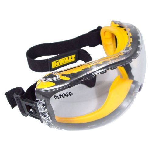 Dewalt dpg82-11 concealer clear anti-fog dual mold safety goggle for sale