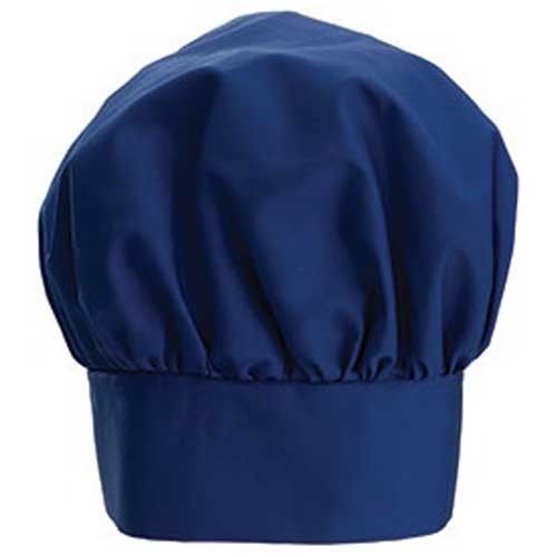 Winco CH-13BL Chef Hat, 13 in., Velcro Closure, Blue