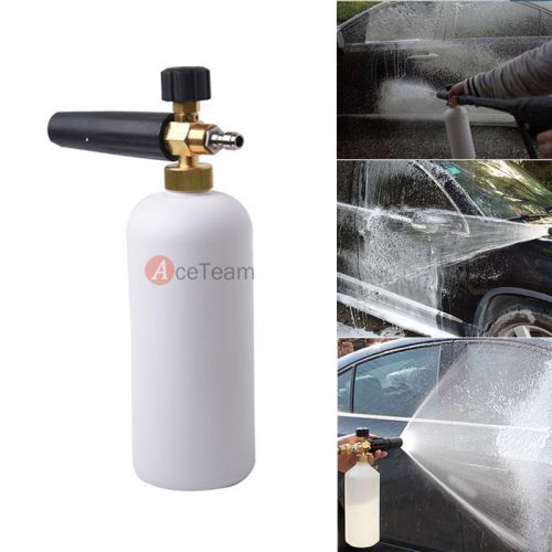 Adjustable High-Pressure Snow Foam Lance Washer Car Wash Gun Soap Washer Bottle