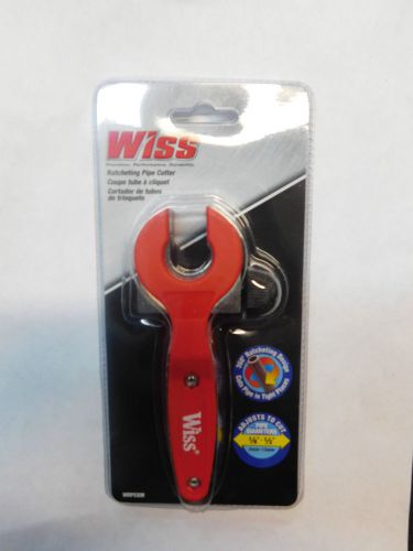 1-WISS  WRPCSM RATCHETING PIPE CUTTER 360 DEGREE RATCHETING CUTS 1/8&#034;-1/2&#034; NEW