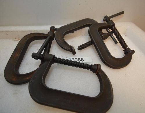 Lot of Four Armstrong 78-404 C Clamps (Inv.33988)