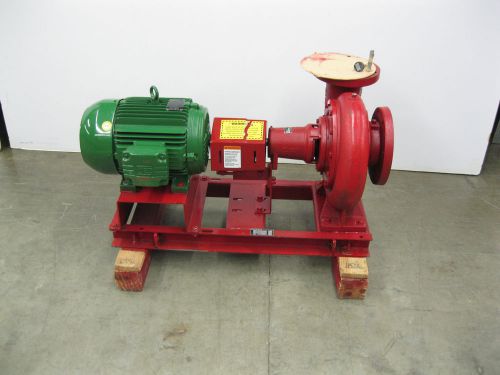 5&#034; x 4&#034; bell &amp; gossett 1510 bf centrifugal end suction pump 10hp new z53 (1826) for sale