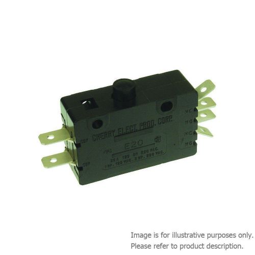 Cherry 0e2000a0 microswitch, pin plunger, dpdt 20a 250v for sale