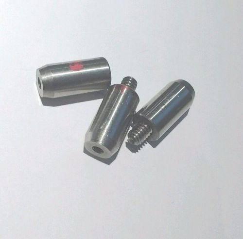 Lot of 3 optical mount: stainless steel post 1/2 inch dia., 3 inch long tr1 for sale