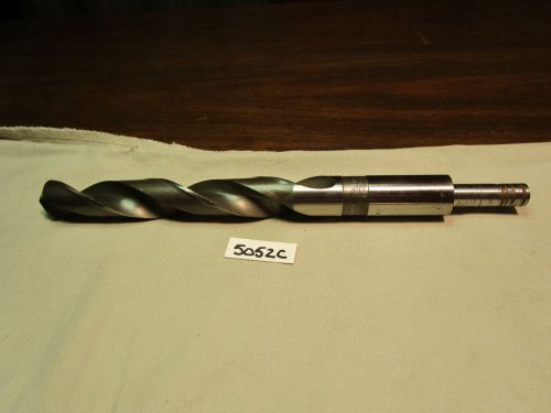 (#5052C) Used USA Made 55/64 Straight Shank Style Drill