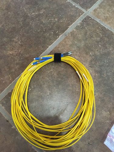Mu fiber optic jumpers lot of 29 sc lc upc for sale