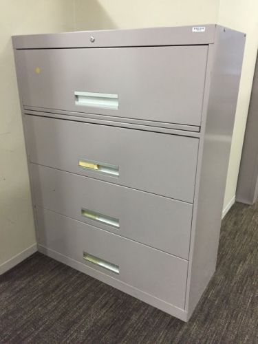 LATERAL FILE CABINET 42” with file shelf 4 DRAWER