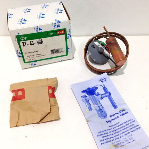 Sporlan Thermostatic Expansion Valve Kit KT-43-VGA, 22(V), 407C(N)