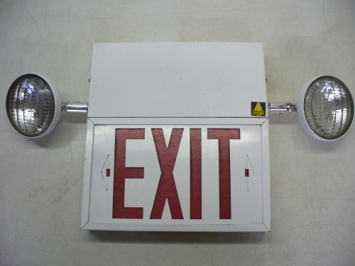 Emergency systems inc exit sign for sale