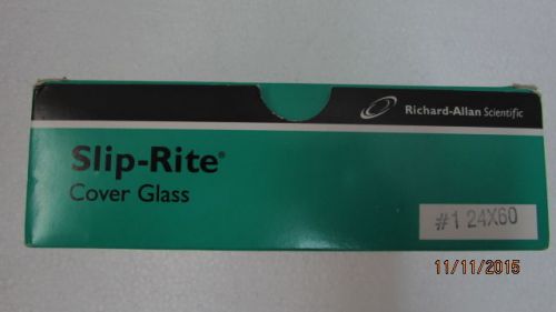 Brand New (10 pack) Richard Allen Slip-Rite Cover Glass NO.1 24x60 clear 1 ounce
