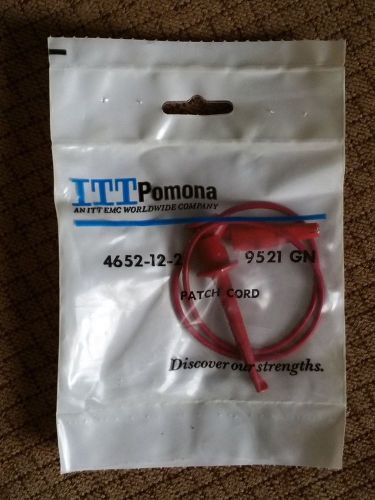 ITT Pomona 4652-12-2 Patch Cord