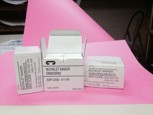 3 Boxes of 4 RICOH LANIER BOOKLET MAKER SR90/SR85/BK5010 STAPLES, 60,000 Total