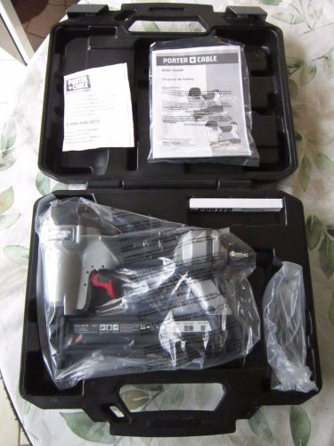 Porter Cable Model BN138 18 GAUGE 1-3/8&#034; Pneumatic Brad Nailer With Case