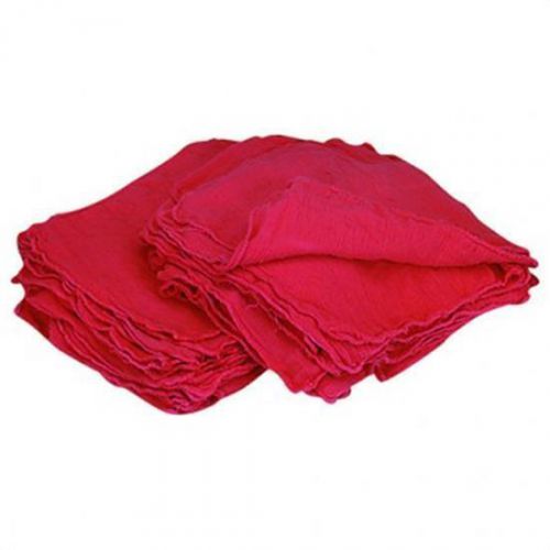 2500 INDUSTRIAL COMMERCIAL SHOP RAGS CLEANING TOWELS RED 155# BALE HEAVY DUTY