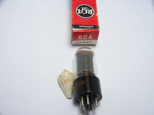 RCA 12V6GT 12V6 GT OEM Vintage Stereo Amp Vacuum OEM Tube Part NOS NIB Valve