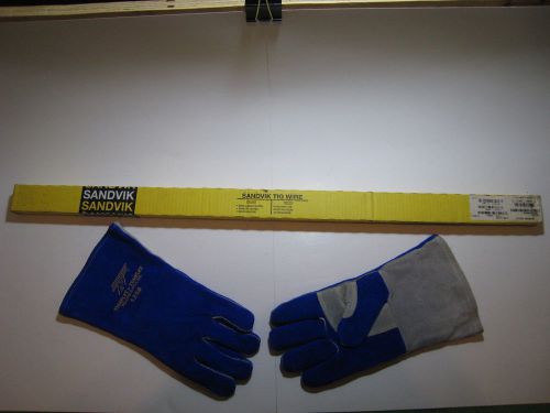 Sandvik ER 308 308H Stainless Welding Tig Rods Filler Metal 3/32&#034; x 36&#034; 10pound